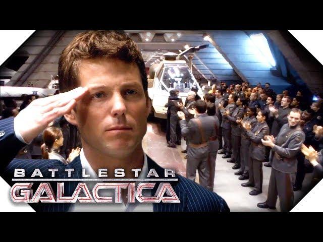 Battlestar Galactica | Lee Adama Leaves Galactica