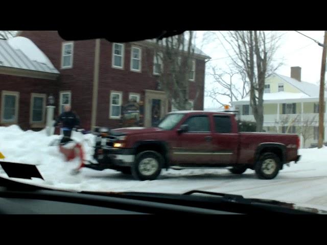 Maine. Waterville Drive,  Winter. 2012⁄13.