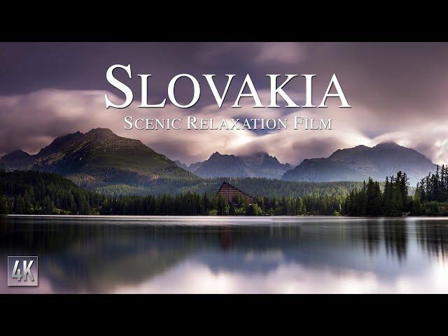 Slovakia 4K Scenic Relaxation Drone Film |  Slovakia Nature Video | Tatras Mountains | Slovensko