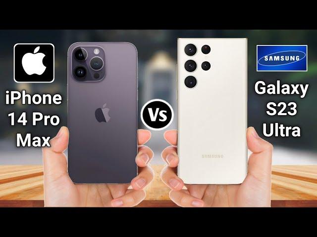 iPhone 14 Pro Max Vs Samsung Galaxy S23 Ultra @theprtech