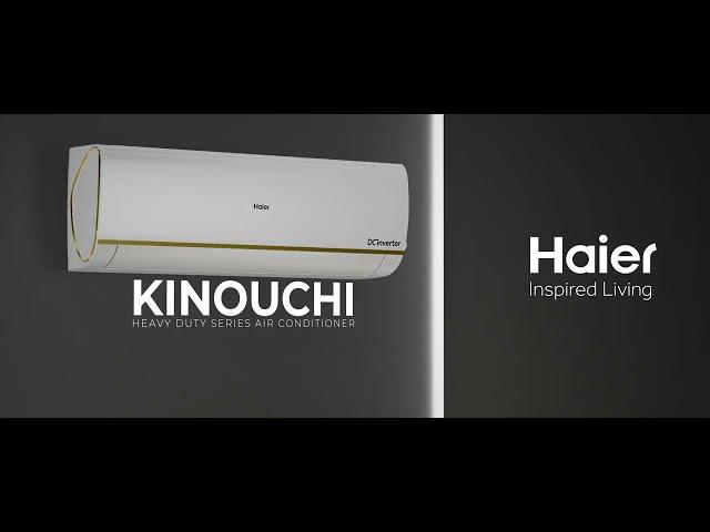 Introducing All New Haier Kinouchi  Heavy Duty Air Conditioners I Supersonic Cooling in 10 Seconds