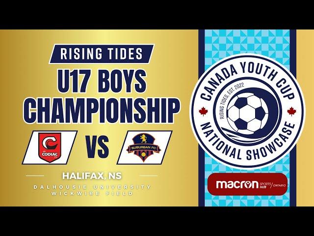 Codiac vs. Suburban U17 Boys Championship Finals - Canada Youth Cup