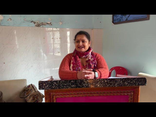 Meenakshi Thakur, master trainer teacher from Kidzee Kishtwar speaks about Poshan Bi Padhai Bi