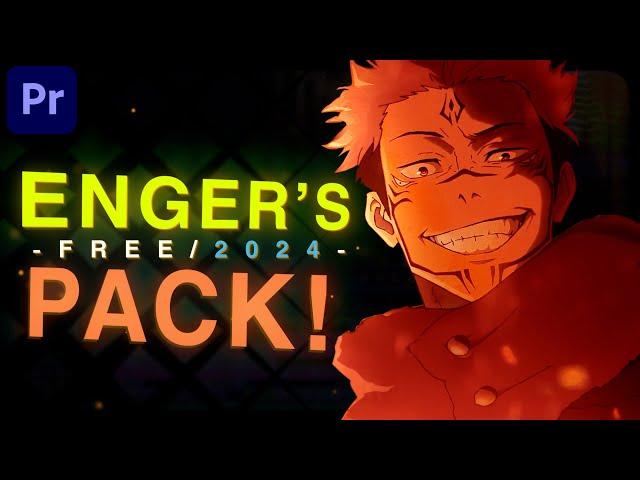 ENGER'S 2024 EDITING PACK! | Premiere Pro (for edits/AMVs)