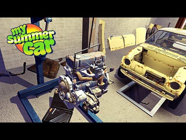 Почему не едет машина \  My Summer Car