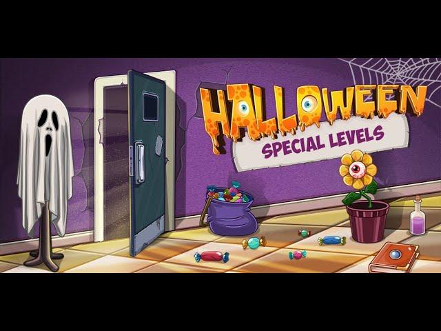 Fun Escape room puzzles - Special levels of Halloween game 2021