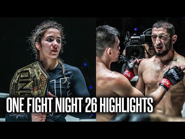 ONE Fight Night 26 All Fight Highlights ️