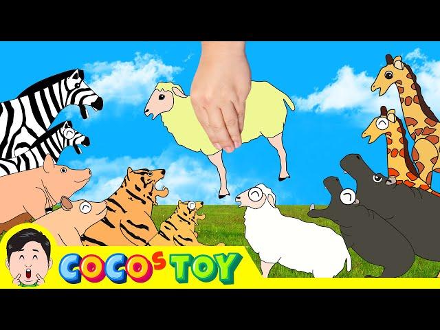 My animals are growing 2ㅣlearning animal names, animal animationㅣCoCosToy