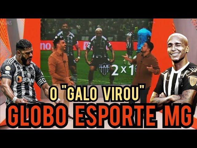  NOTÍCIAS | PARTE | GLOBO ESPORTE MG | HULK ATINGI MARCA EXPRESSIVA | DEYVERSON MARCA E POLÊMICA