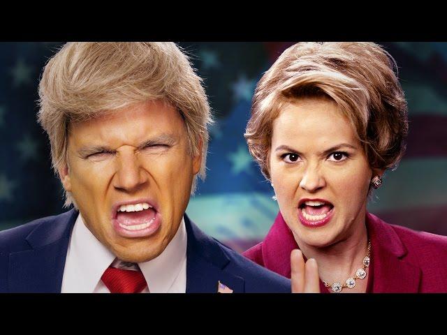 Donald Trump vs Hillary Clinton. Epic Rap Battles of History