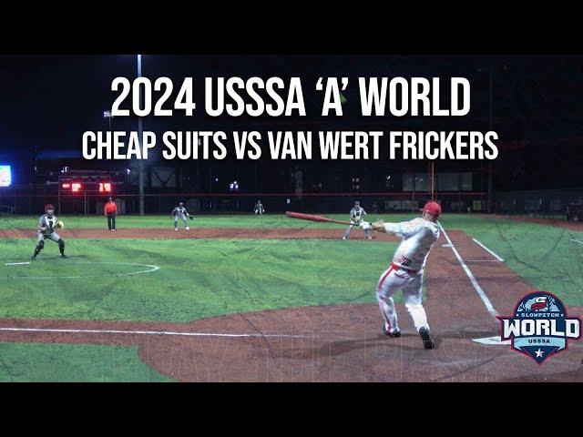 Cheap Suits vs Van Wert Frickers - 2024 'A' World Quarterfinal Condensed Game