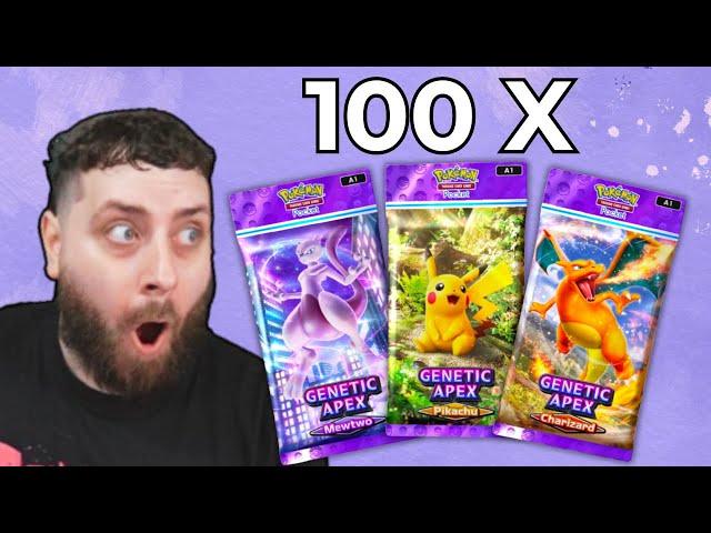 I Opened 100 Packs In Pokémon TCG Pocket!