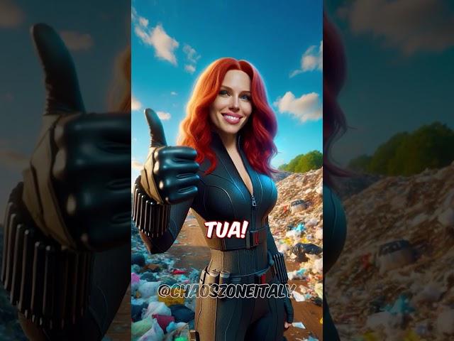 Spiderman ha perso la memoria STORIA   Supergirl Man vs Captain America vs Blackwidow 2 #shorts