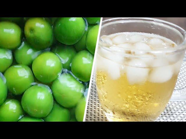 How To Make Sweet Green Plum Syrup At Home | Food that can only be eaten after 180 days