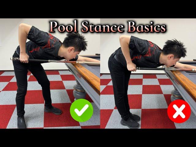 KO PIN YI's Billiards Teaching: Pool Stance Basics