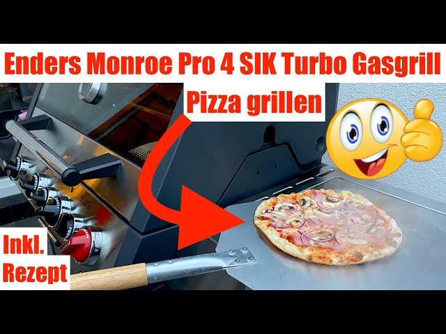 Enders Monroe Pro 4 SIK Turbo Gasgrill - Pizza grillen