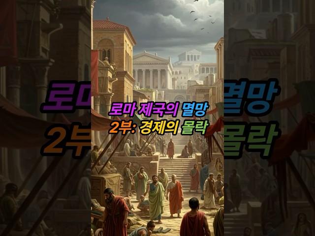 #로마 제국의 #멸망 | 2부: #경제 의 몰락 | 로마 제국이 무너진 진짜 이유: 화폐 가치 폭락과 경제 붕괴의 역사