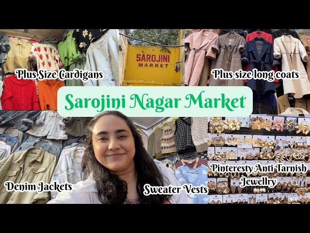 Sarojini Nagar Market Delhi LATEST Winter PLUS SIZE Collection 2024 | Spriha Sanjay