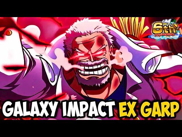 GALAXY IMPACT EX GARP GAMEPLAY (NEW) | ONE PIECE BOUNTY RUSH 6TH ANNIVERSARY OPBR