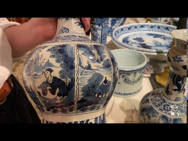 Faience and Delft  - A short tour of the antique faience around the shop