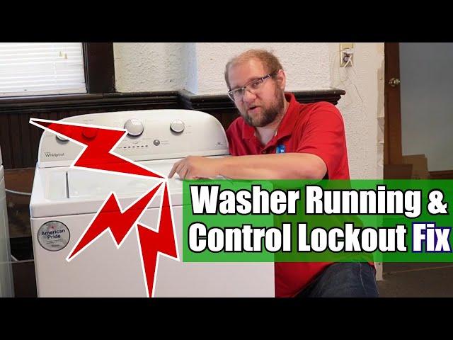 Whirlpool Washing Machine Keeps Running and Won't Turn Off - How to Solve & Fix