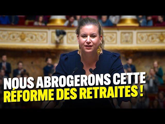 Abrogation de la réforme des retraites : discours de Mathilde Panot