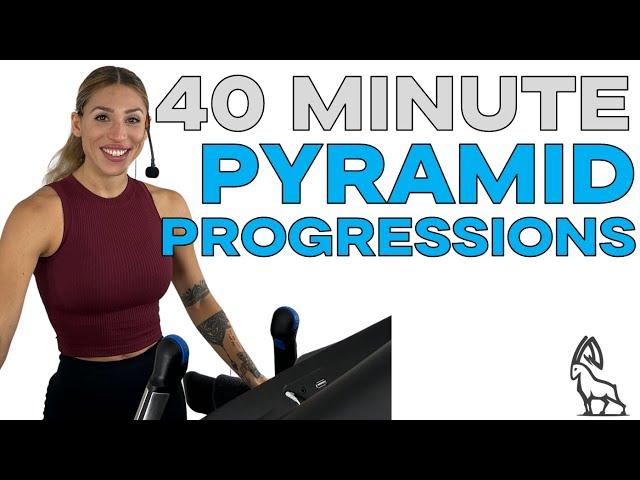 40 MIN Pyramid Progressions! | Treadmill Workout