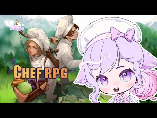 Chibi Vtuber Chef Yungie's Plays Chef RPG | Celestial Canine Vtuber! | 09162024