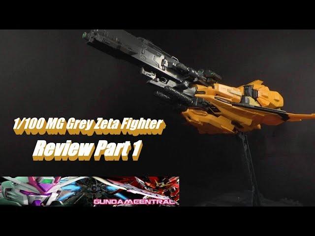 1/100 MG Grey Zeta Fighter Review Part 1 (Transformation)