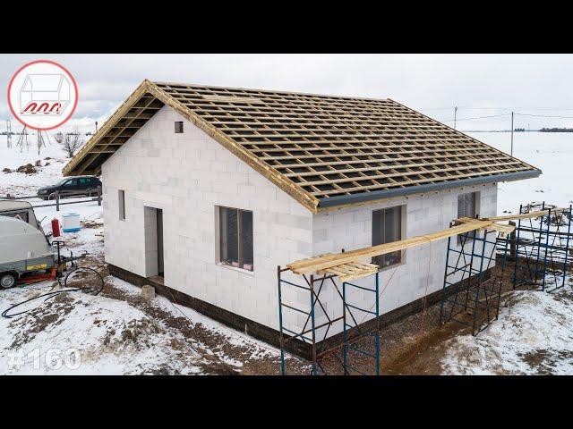 Антикризисный домик 8,4*9,2 из газобетона | Дом 60 м2 с двумя спальнями в Копорье