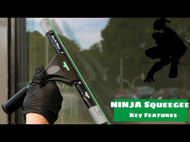 ErgoTec Ninja window squeegee: The best window squeegee for traditional window cleaners