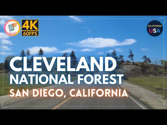 [4K] Driving California | Cleveland National Forest, California