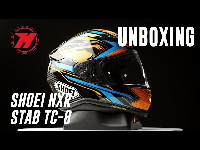 Unboxing casco de moto SHOEI NXR Stab TC-8 