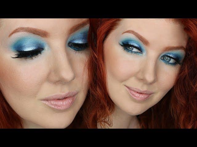 Blue Eyeshadow Tutorial | Drugstore 2 Minute Eyes