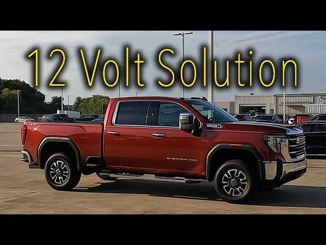 2024/2025 GMC Sierra HD 12-Volt Power Outlet Solution