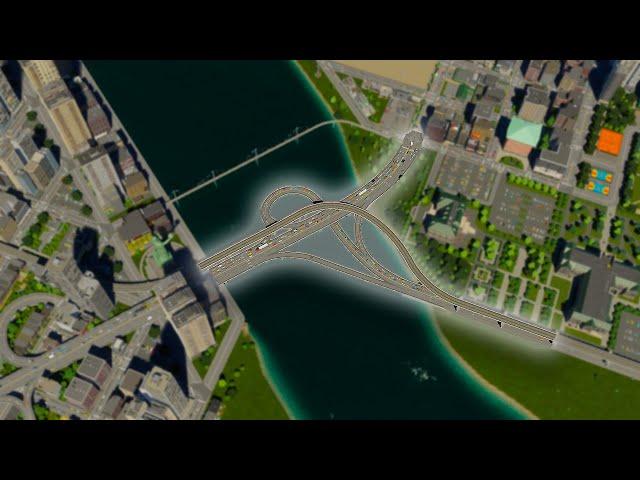 Upgrading Interchanges To FIX Traffic Problems in Densen! - Cities Skylines 2