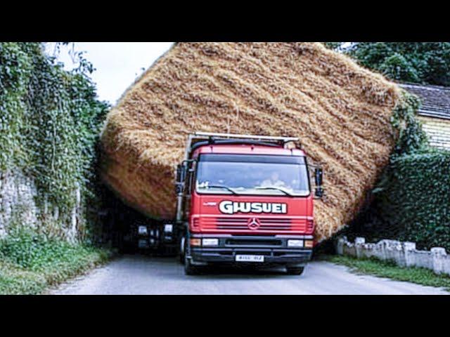 Amazing Dangerous Idiots Trucks Driving Skill - Biggest Truck Heavy Equipment Machines Work Fails