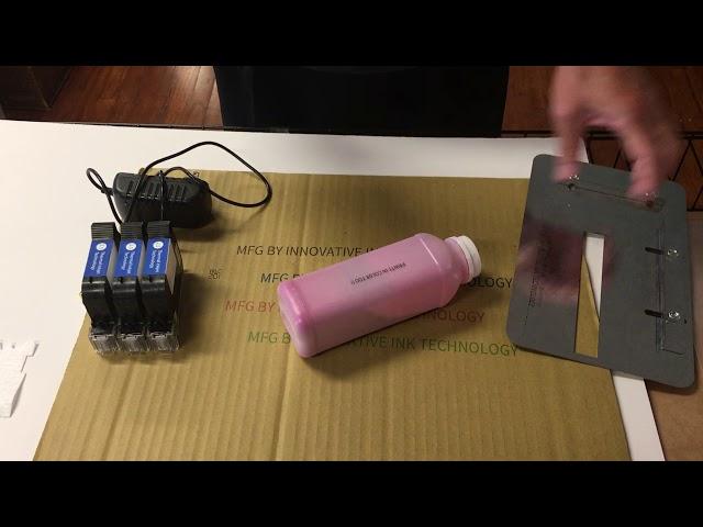 Innovative Ink Technology Handheld Ink Jet Printer Video