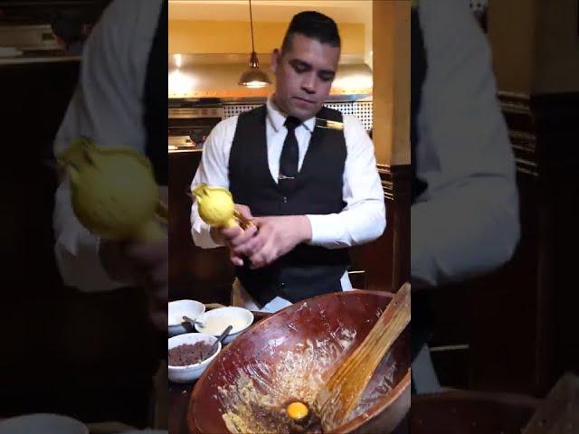 The Original Caesar Salad in Tijuana, Mexico!  Table-side Preparation is Amazing!