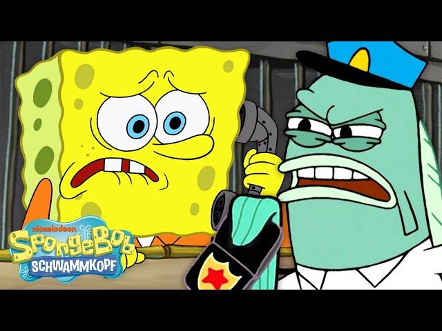 SpongeBob | Bikini Bottoms SCHLIMMSTE Nudeln  | 60-Minuten-Compilation | SpongeBob Schwammkopf