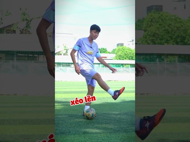 Kỹ thuật Trivela | Vung chân lăng #bongdagiandon #shortvideo #shorts