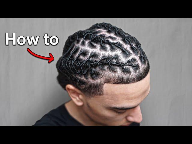 How To Barrel Twist Dreads in 2024