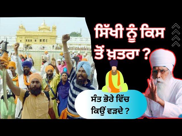 Sikhi in danger || Sikh dharam wich Sant smaj || Dharam Singh Nihang ji