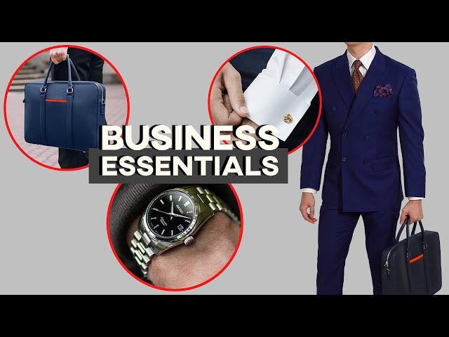 Essentials Every Business Owner / Professional MUST Own! | MEN'S FASHION ESSENTIALS