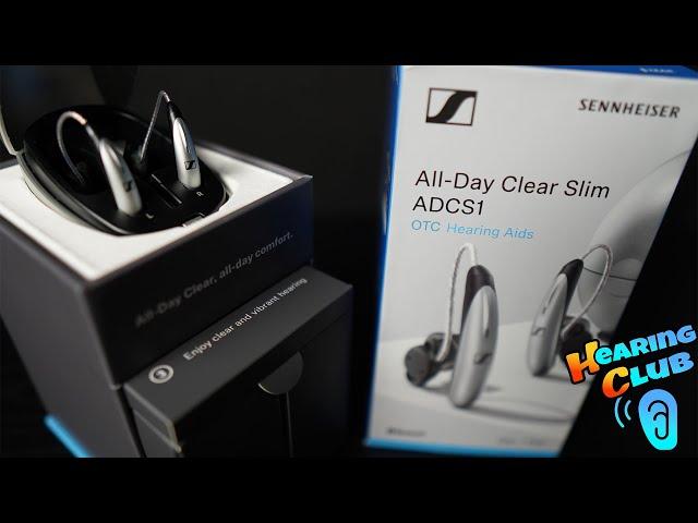 Unboxing the Sennheiser All Day Clear SLIM OTC Hearing Aids