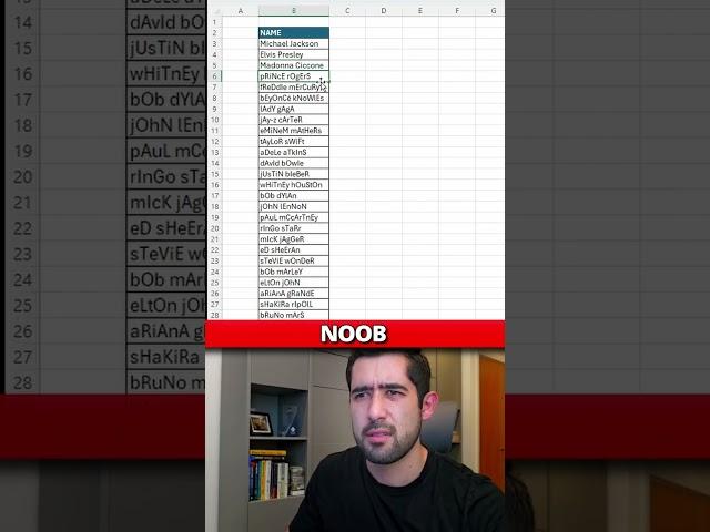 Don't waste time fixing text manually in Excel! Instead use this formula to do it in seconds