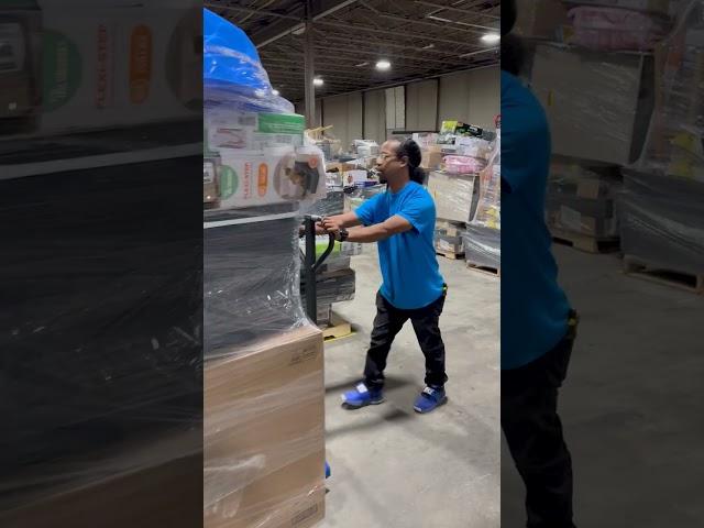 A day in the life of a warehouse worker!