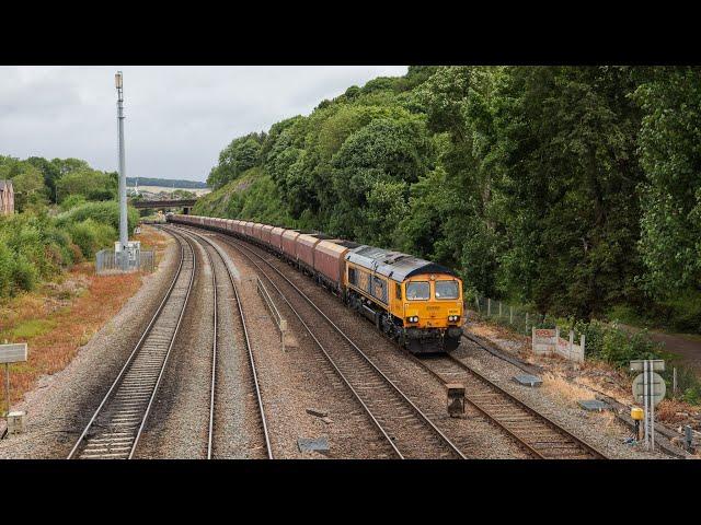 The Last Coal Train to a UK Power Station!