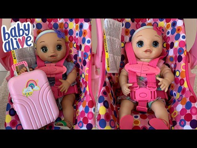 Baby Alive Packing her Bag to go to Grandmas House Baby Alive Real as can be baby doll