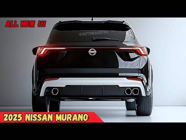 Redesign!! Nissan Murano 2025 - Performance with the Power of a V-6 Engine!